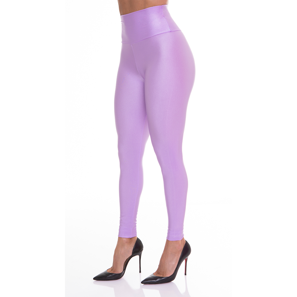 Glossy Lavanda Leggings