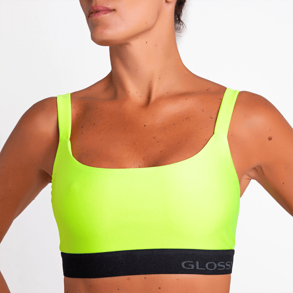 Glossy Lima Neon Top