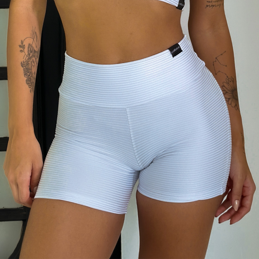 Amarilis White Shorts