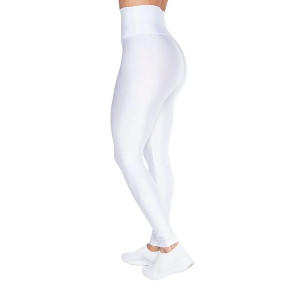 Glossy Branco Leggings