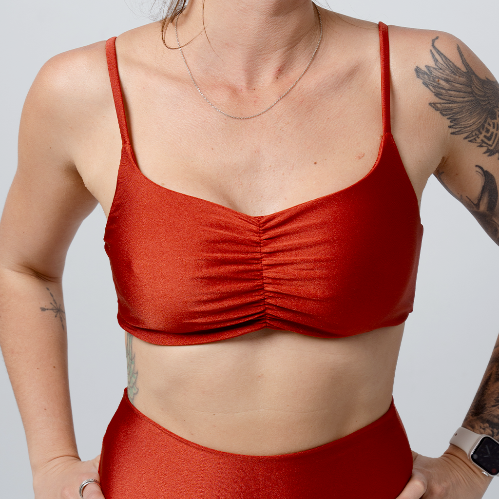 SHINE Amber Drape Top