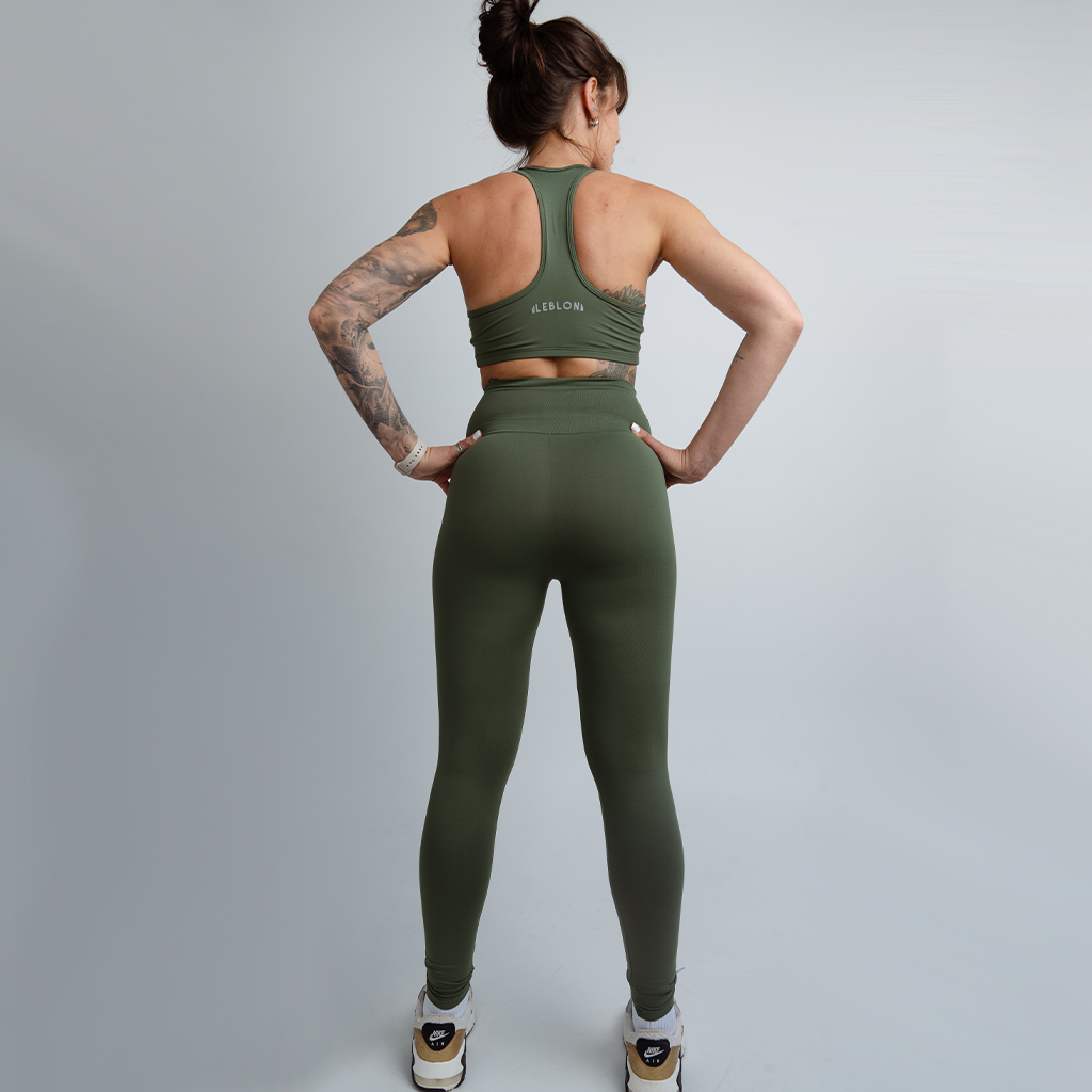 Synergy Verde Militar Leggings