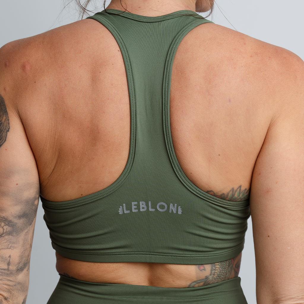 Synergy Verde Militar Racerback Top