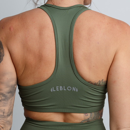 Synergy Verde Militar Racerback Top