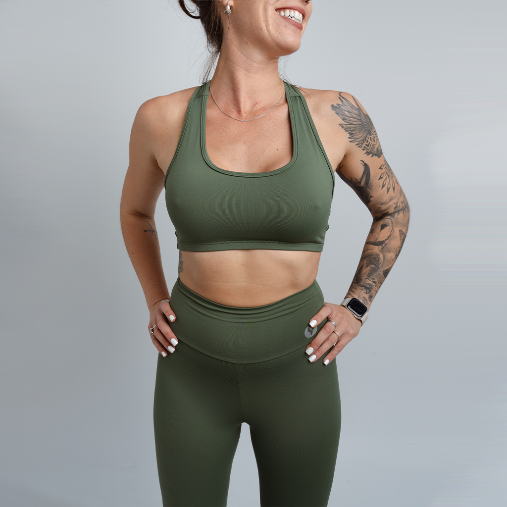 Synergy Verde Militar Leggings