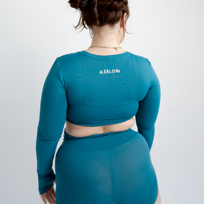 Synergy Turquoise Surf Top